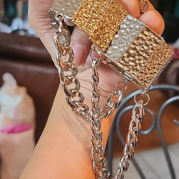 Silver Leopard Chain Bracelet Rare - Picture 5 of 5